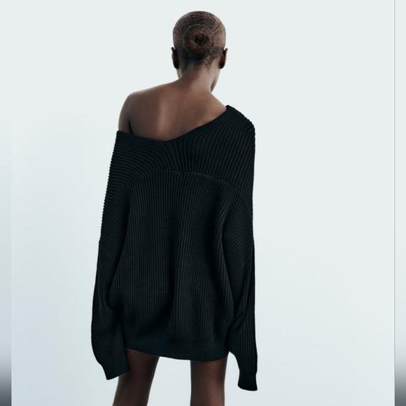 ZARA Ribbed knit sweater - Picture 4 of 4